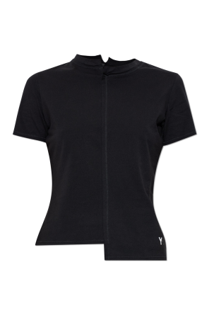 Asymmetrical cut T-shirt