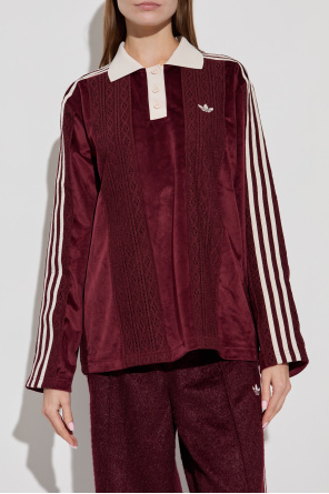 ADIDAS Originals Polo de materiales combinados