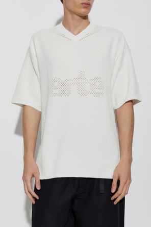 ADIDAS Performance ADIDAS X ARTE ANTWERP T-shirt oversize branco para homem