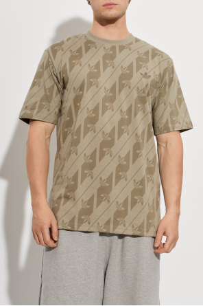 ADIDAS Originals T-shirt z monogramem