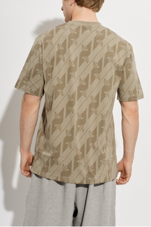 ADIDAS Originals T-shirt z monogramem