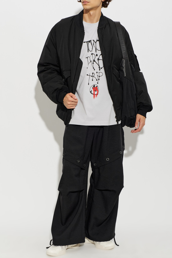 Y-3 Camiseta con estampado