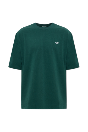 T-Shirt mit gesticktem Logo
