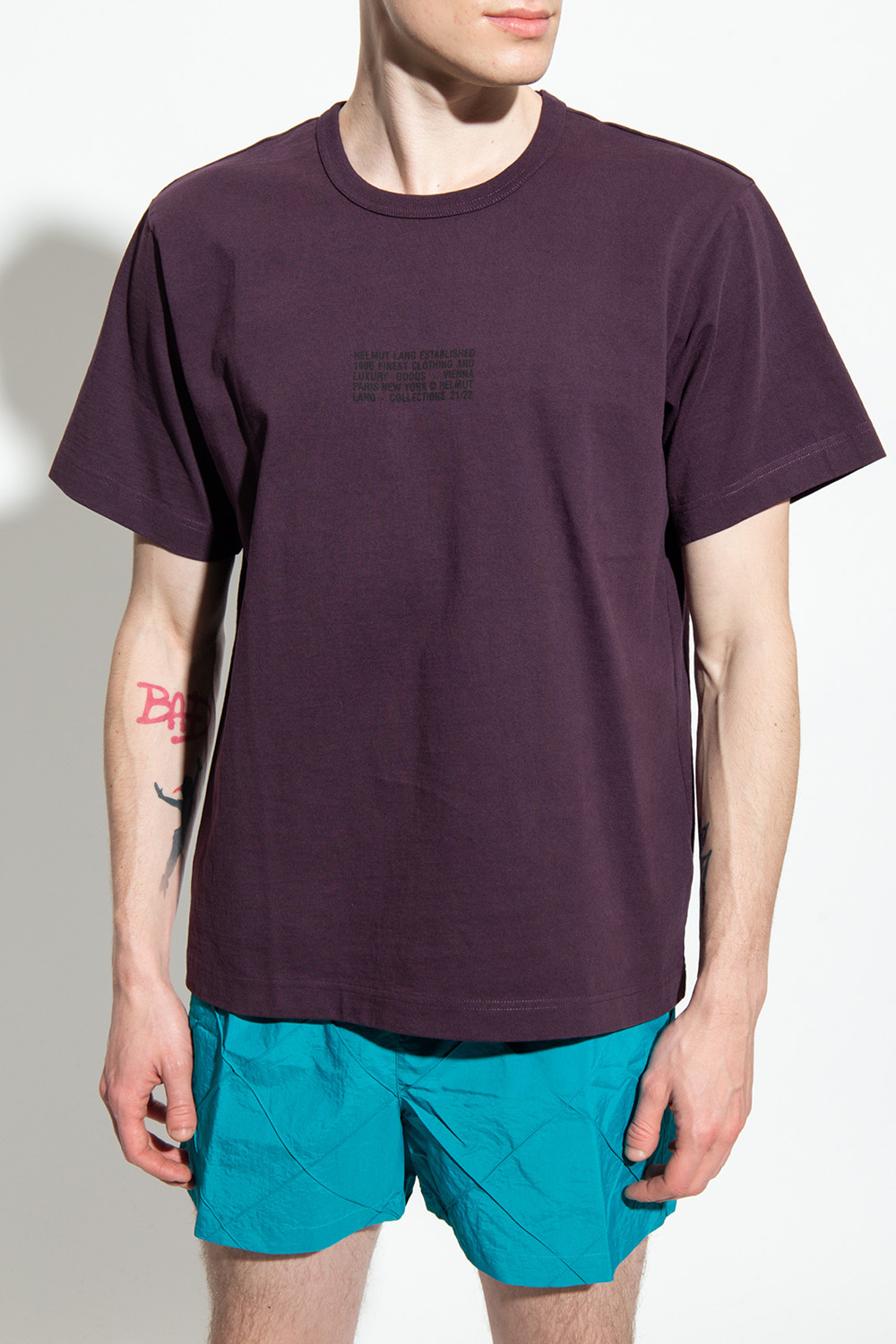 Helmut Lang T-shirt with logo