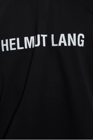 Helmut Lang love moschino sticker print t shirt item