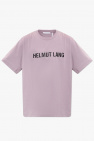 Reebok Classics Naturvit t-shirt med rosa logga