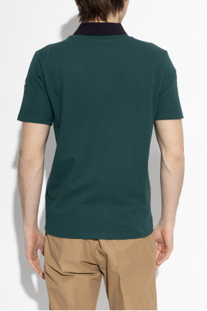 Moncler Polo with embroidered logo
