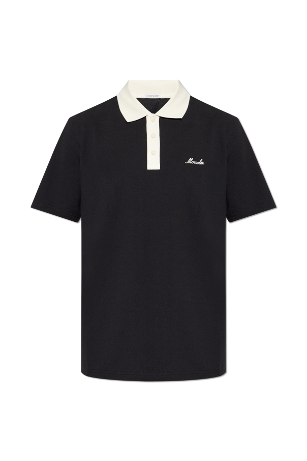 Polo with logo od Moncler