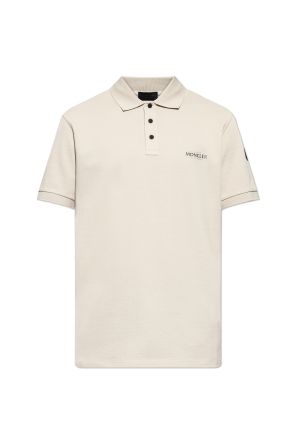 Polo shirt with printed logo