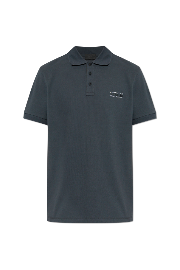 Polo with logo od Moncler