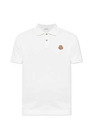 Polo z naszywką z logo