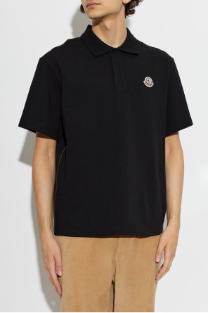 Moncler Polo shirt with logo patch