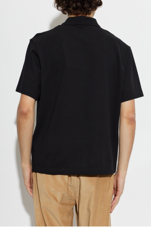 Moncler Polo shirt with logo patch