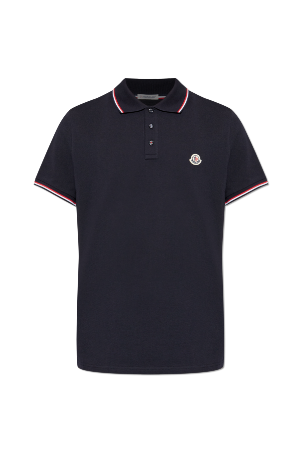 Polo with logo od Moncler