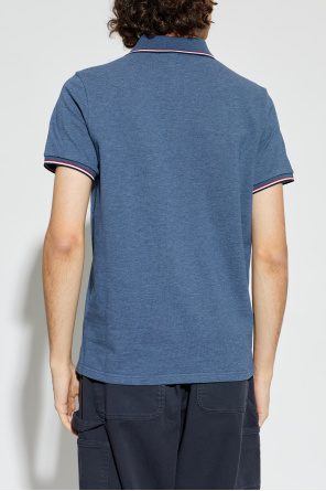 Moncler Polo with logo patch