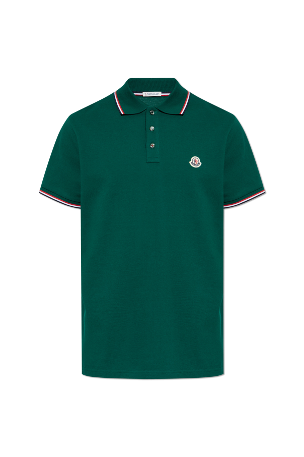 Polo with logo od Moncler