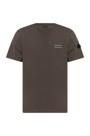 T-shirt with logo patch