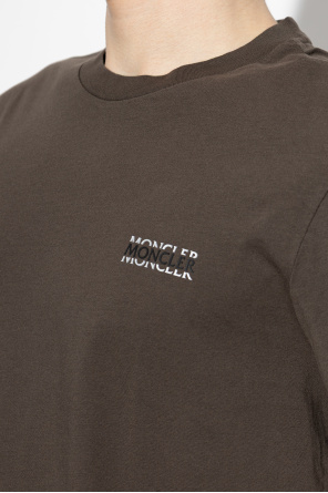 Moncler Camiseta con parche con el logo