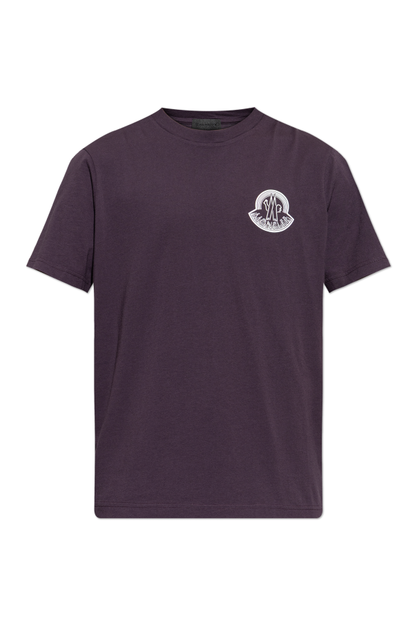T-shirt with printed logo od Moncler