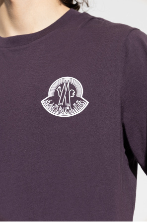Moncler T-shirt with printed logo
