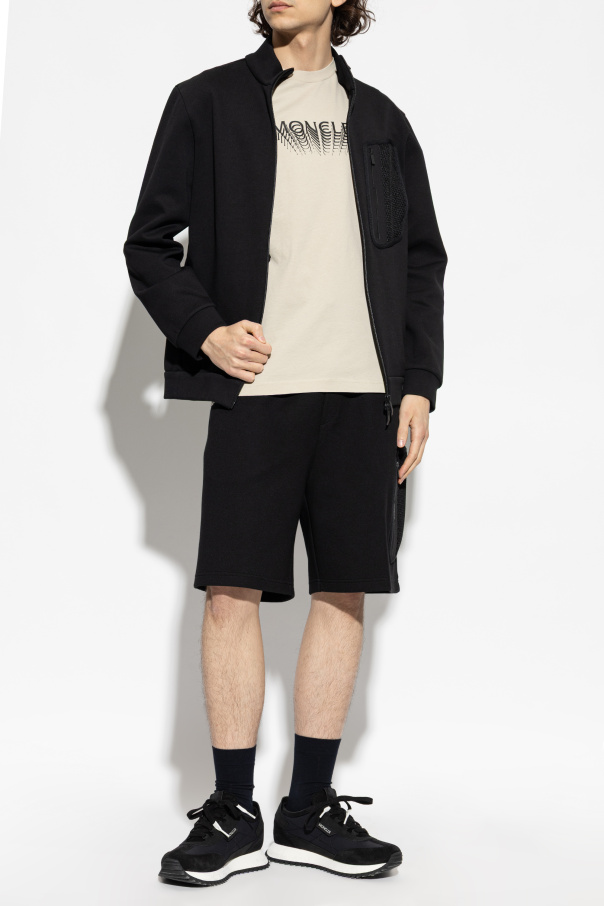 Moncler T-shirt with printed logo