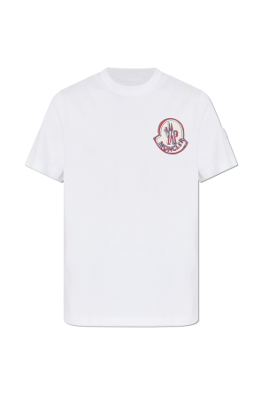 T-shirt with printed logo