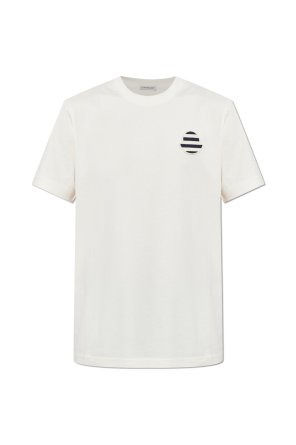 Camiseta con parche con logo