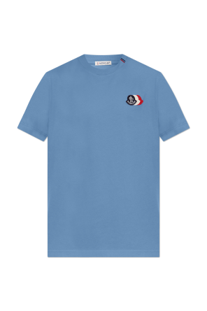 Camiseta con parche de logo
