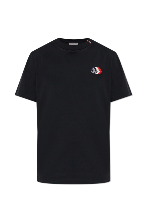Camiseta con parche de logo