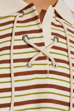 Moncler Short polo with logo