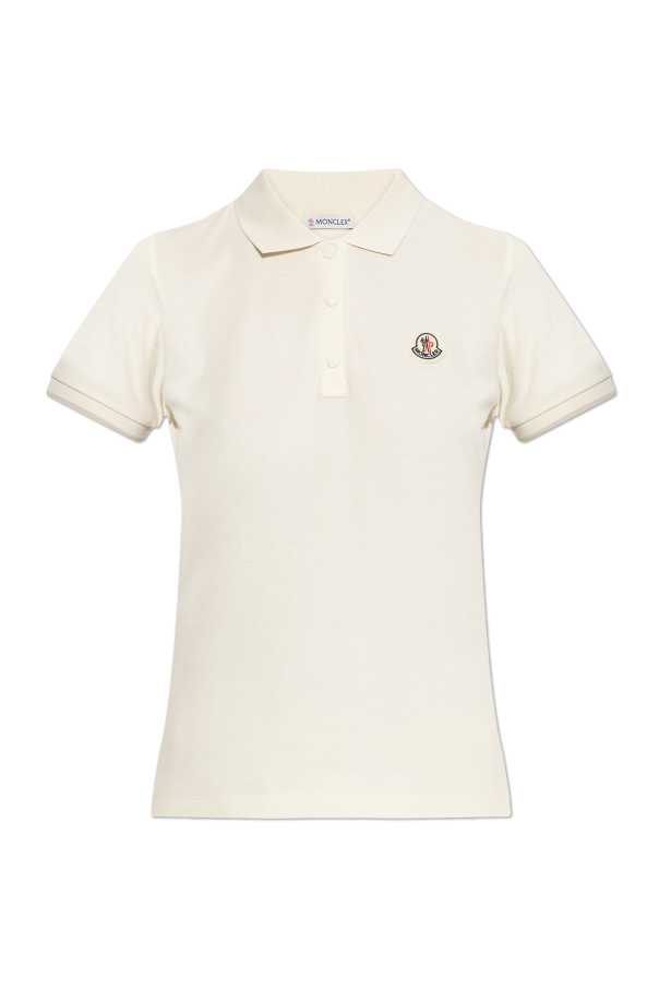 Polo with logo od Moncler