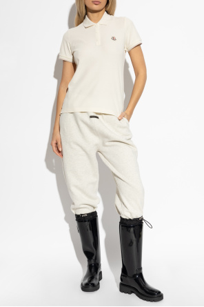 Polo with logo od Moncler