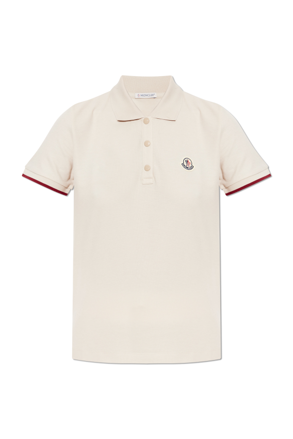 Polo with logo od Moncler