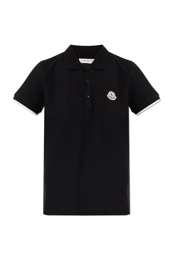 Polo with logo od Moncler