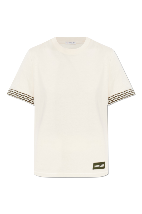 T-shirt with logo od Moncler