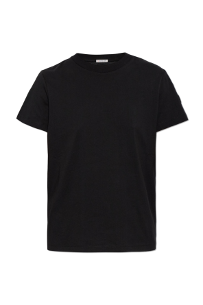 T-shirt with logo on the sleeve