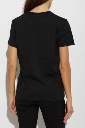 Moncler T-shirt with logo on the sleeve