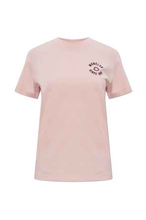 T-shirt with logo patch