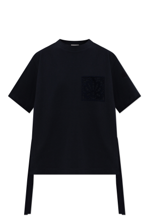 T-Shirt mit Logo-Aufnäher