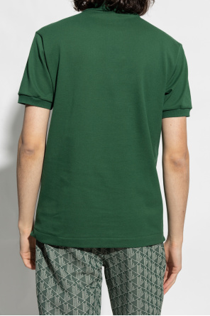 Lacoste Enhance your cool weather vibes with the ® Garment Dye Long Sleeve Polo