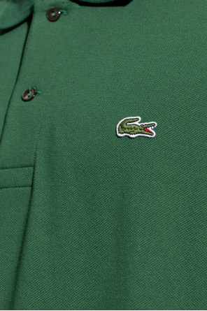 Lacoste Enhance your cool weather vibes with the ® Garment Dye Long Sleeve Polo