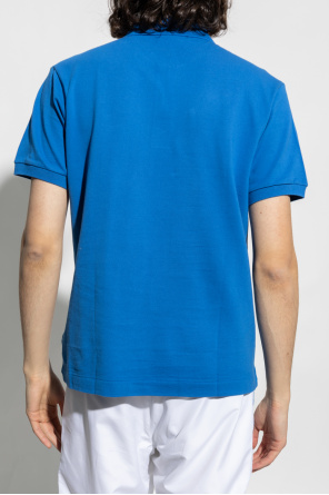 Lacoste Camisa Polo Masculina Premium De Elastano Azul