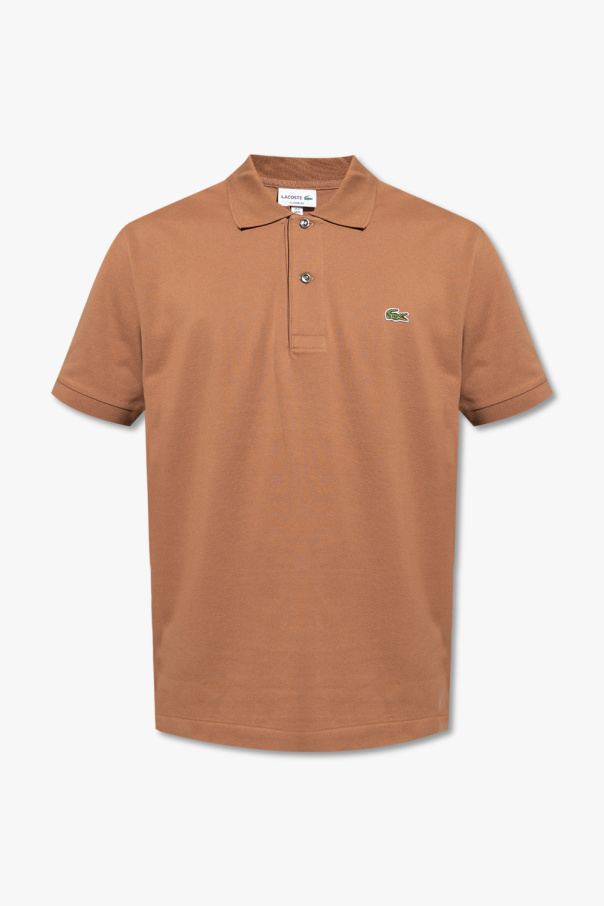 Lacoste Polo ralph lauren cropped striped polo shirt
