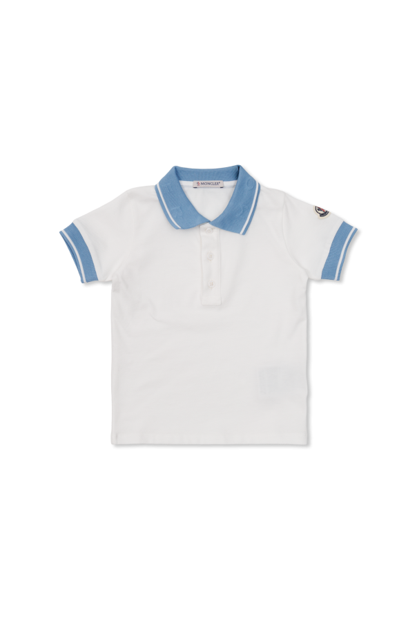 Cotton polo od Moncler Enfant