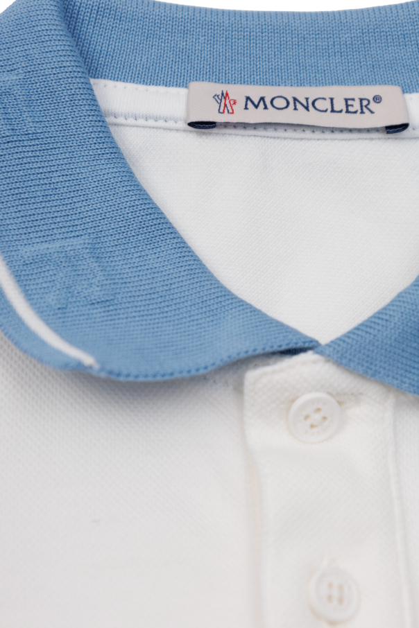 Moncler Enfant Polo de algodón