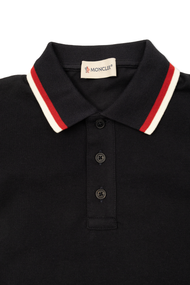 Moncler Enfant Polo with logo