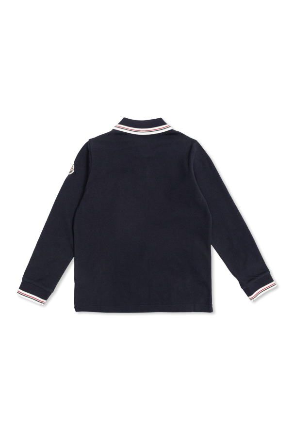 Moncler Enfant Polo de algodón
