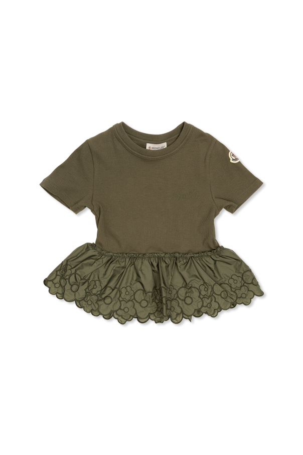 Moncler Enfant Top with a floral motif
