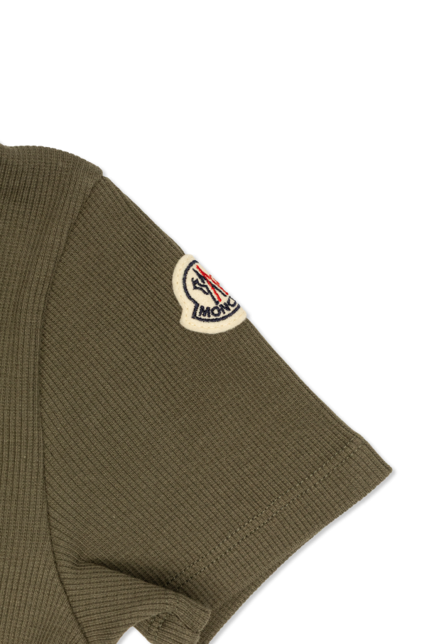 Moncler Enfant Top with a floral motif