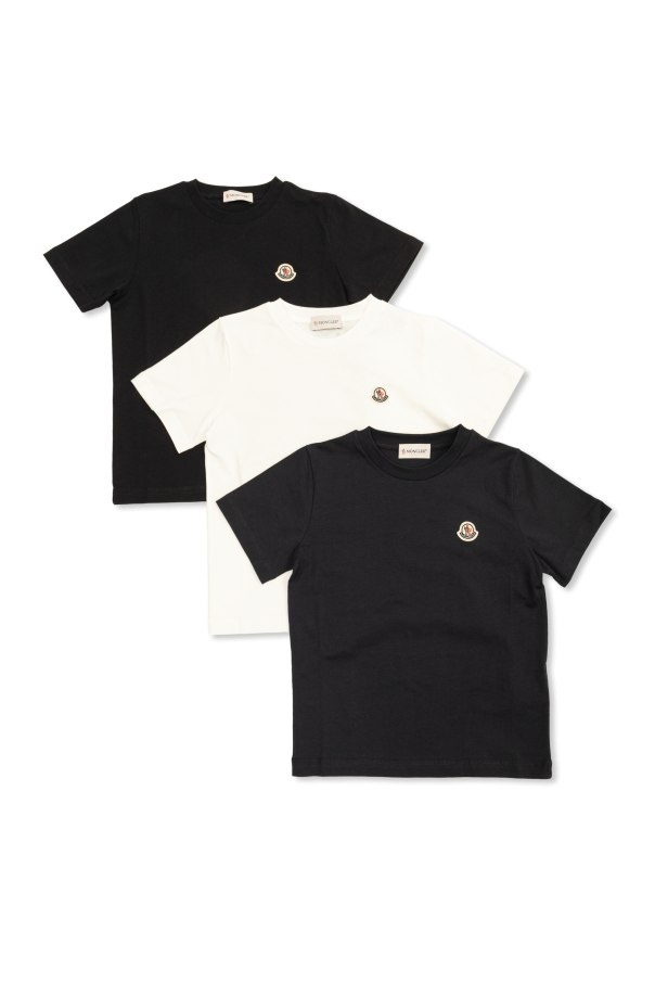 Three-pack of t-shirts od Moncler Enfant
